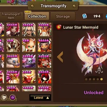 Summoners War: Sky Arena Accounts Starter ASIA |LD 5[Trinity,Manannan,Kiki,Giselle,Brigitta]|96 NB5(Leo,Etc)|102 6