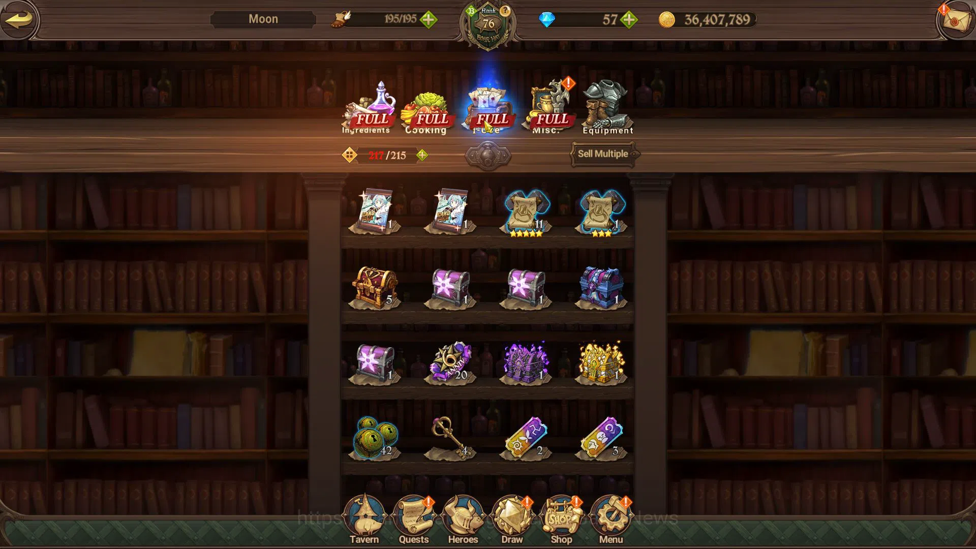 The Seven Deadly Sins: Grand Cross Accounts Midgame Asia|4M CC|99 LSeal|2 LR+9 UR+Collab Fire 18