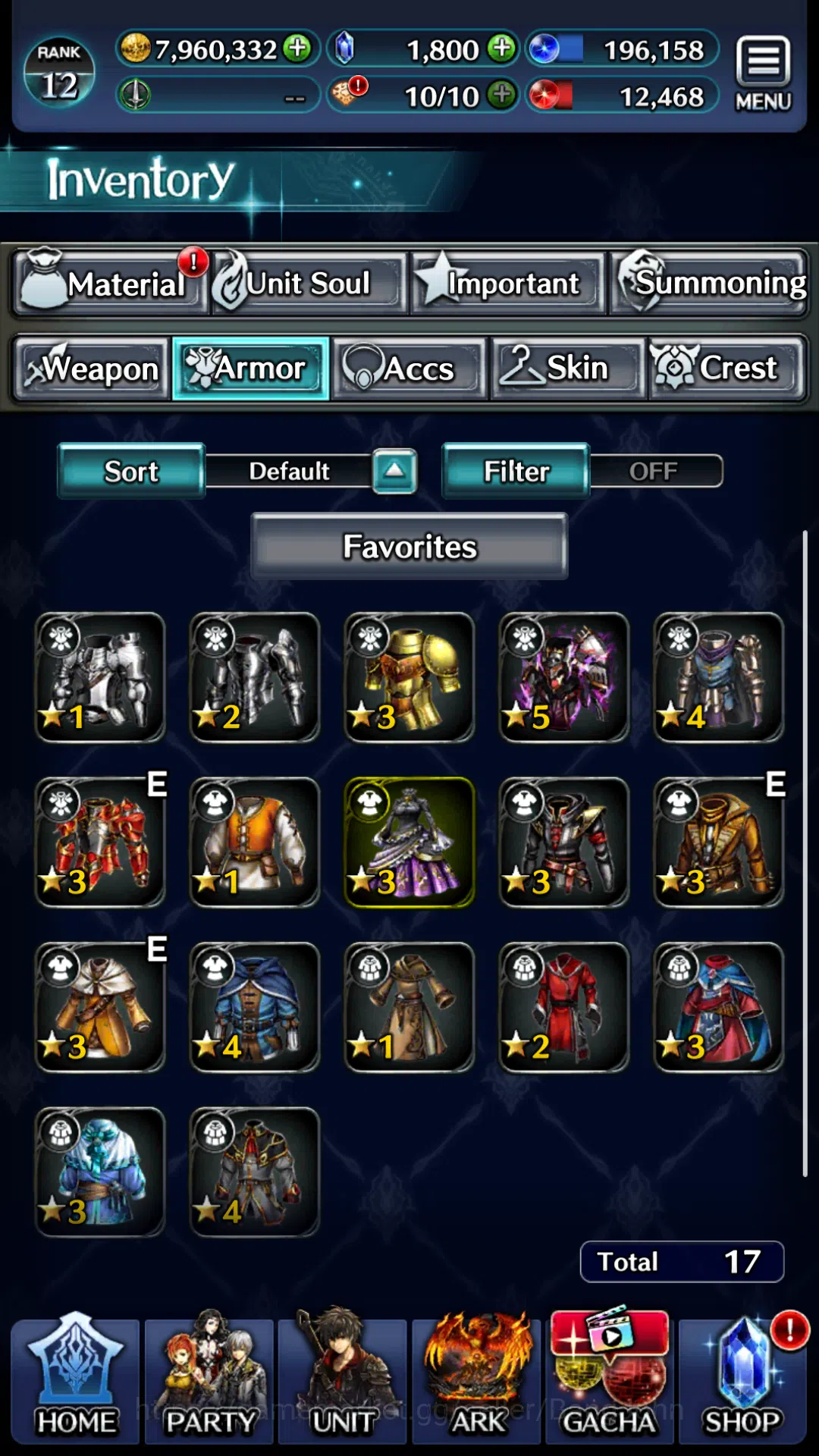 Last Cloudia Accounts Global|Rank 12|Collab DMC(Vergil)&Meta Units (GHAd image 14
