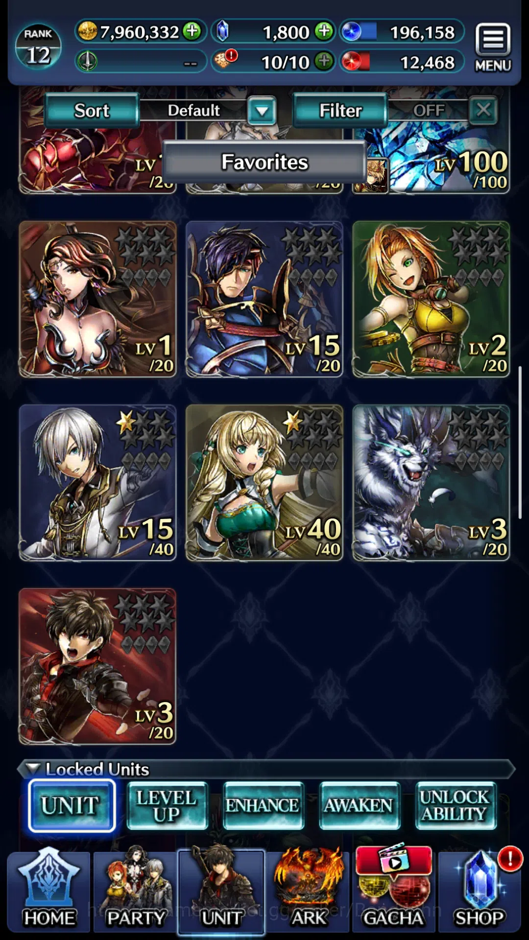 Last Cloudia Accounts Global|Rank 12|Collab DMC(Vergil)&Meta Units (GHAd image 4