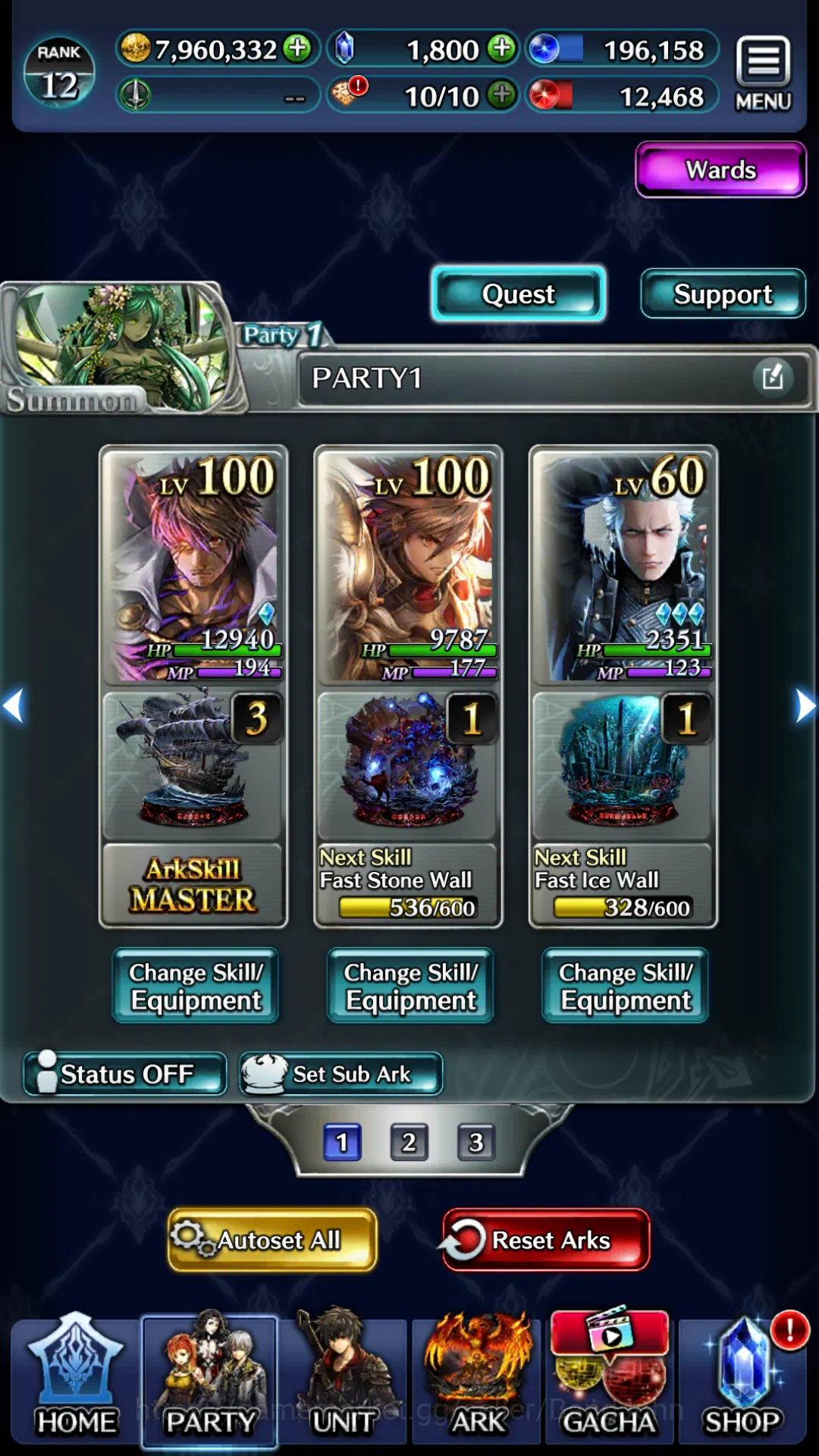 Last Cloudia Accounts Global|Rank 12|Collab DMC(Vergil)&Meta Units (GHAd image 5