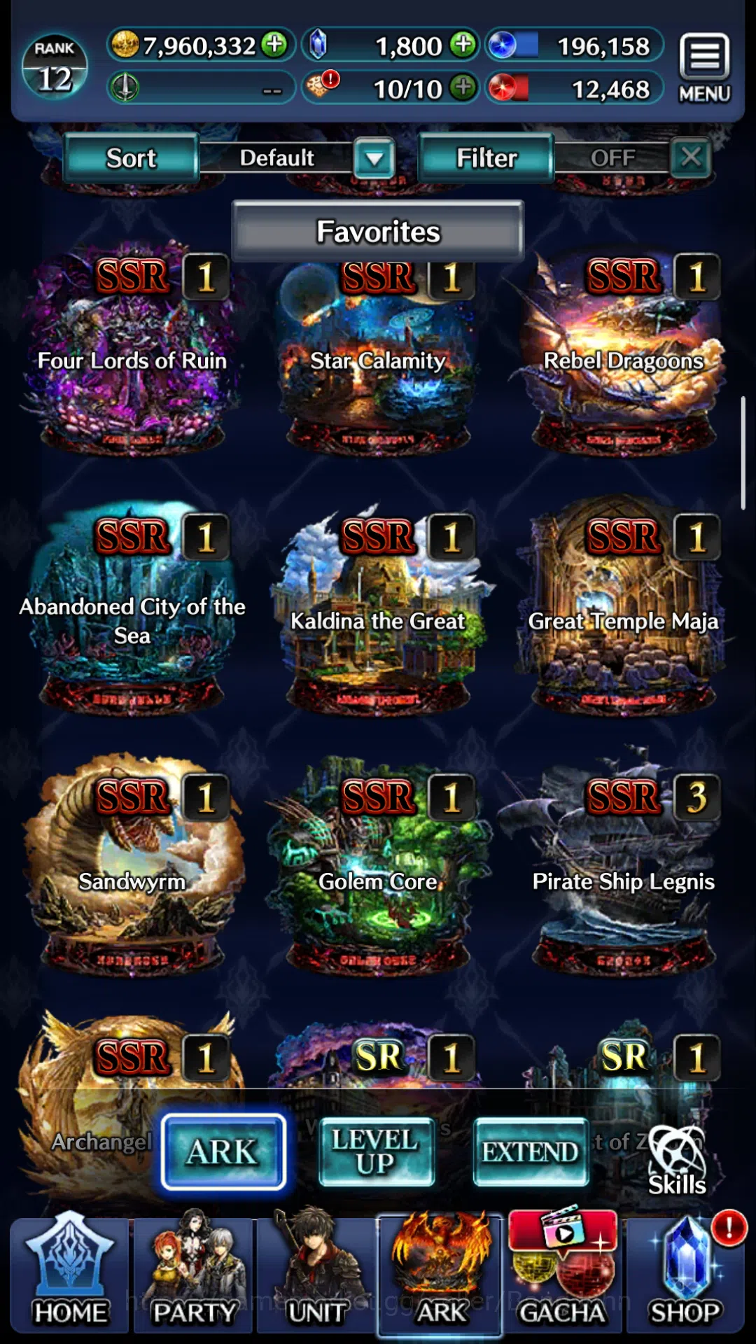 Last Cloudia Accounts Global|Rank 12|Collab DMC(Vergil)&Meta Units (GHAd image 7