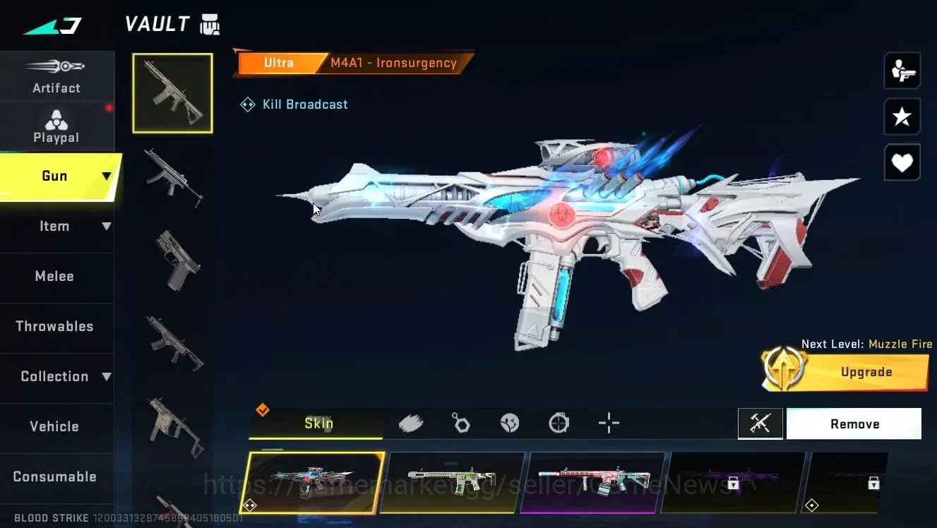 Blood Strike Accounts ASIA|13 ULTRA[VOLT,JET,ZERO,M4A1,M700,Vector,etc]| image 12