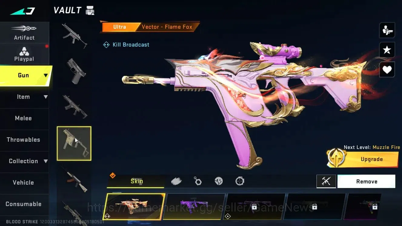Blood Strike Accounts ASIA|13 ULTRA[VOLT,JET,ZERO,M4A1,M700,Vector,etc]| image 13