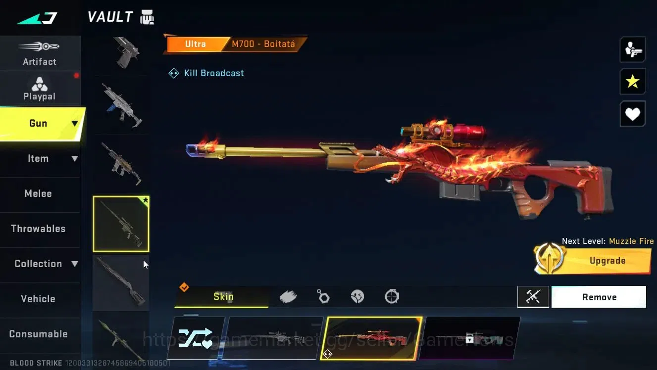 Blood Strike Accounts ASIA|13 ULTRA[VOLT,JET,ZERO,M4A1,M700,Vector,etc]| image 15