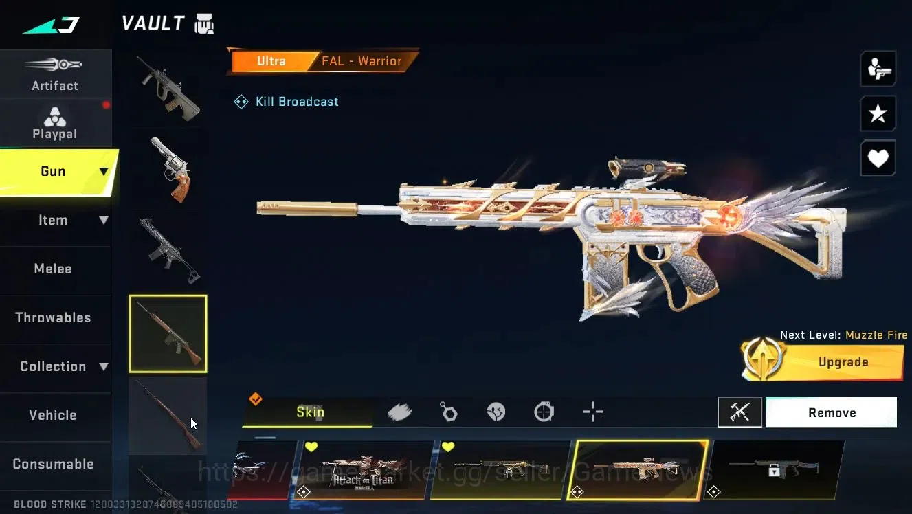 Blood Strike Accounts ASIA|13 ULTRA[VOLT,JET,ZERO,M4A1,M700,Vector,etc]| image 18