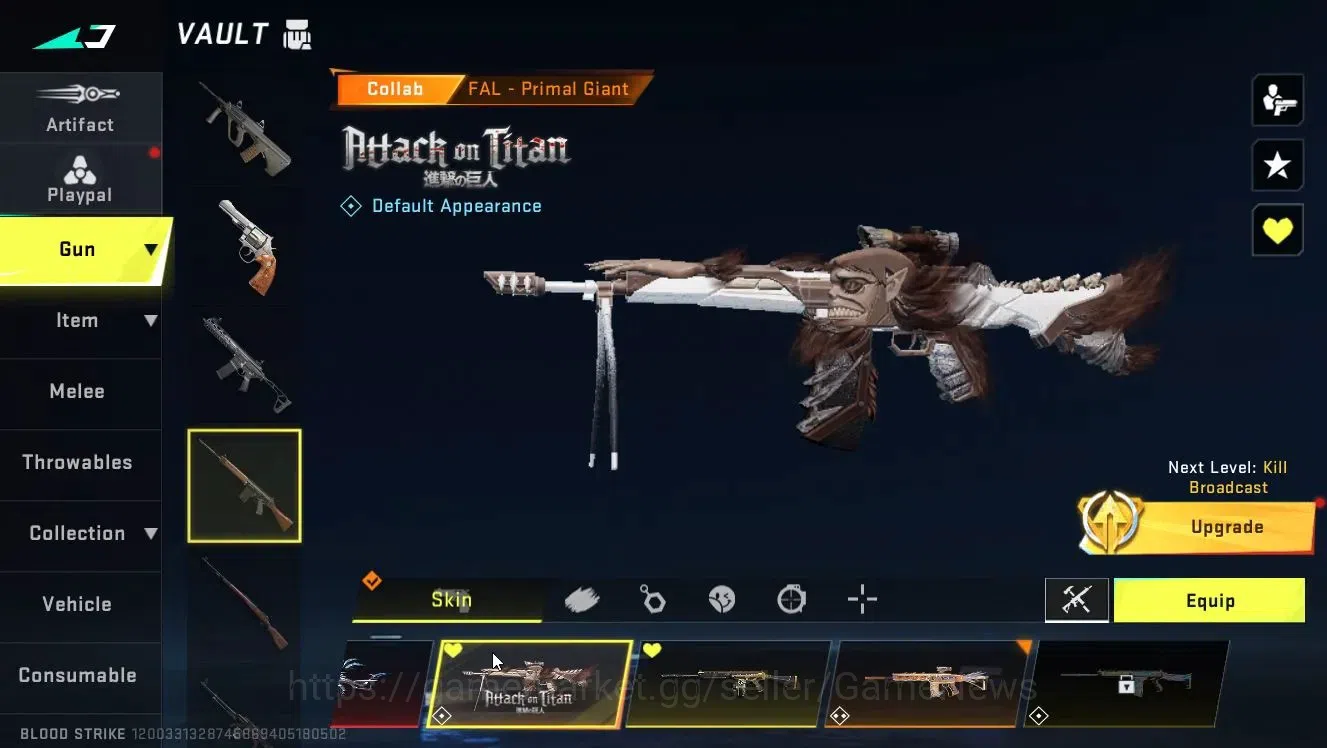 Blood Strike Accounts ASIA|13 ULTRA[VOLT,JET,ZERO,M4A1,M700,Vector,etc]| image 19