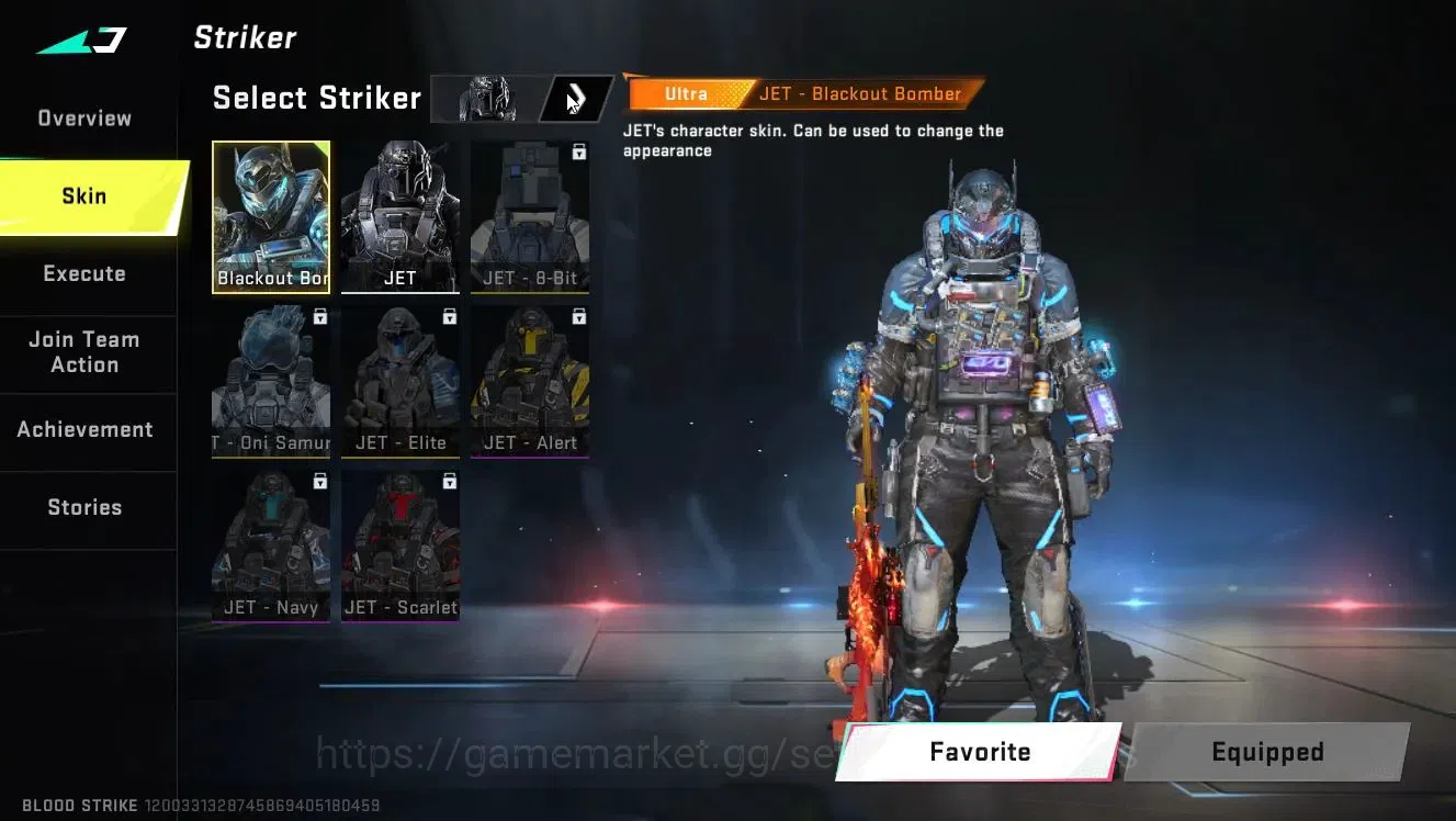 Blood Strike Accounts ASIA|13 ULTRA[VOLT,JET,ZERO,M4A1,M700,Vector,etc]| image 5