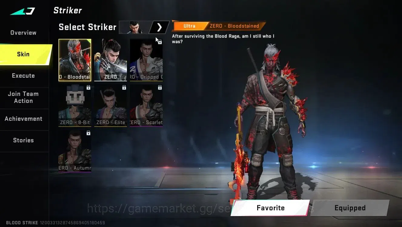 Blood Strike Accounts ASIA|13 ULTRA[VOLT,JET,ZERO,M4A1,M700,Vector,etc]| image 6