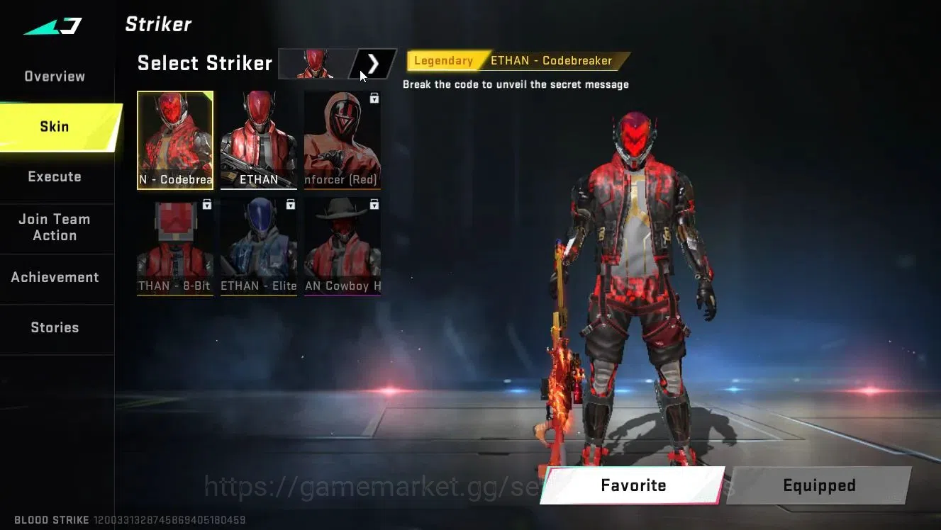 Blood Strike Accounts ASIA|13 ULTRA[VOLT,JET,ZERO,M4A1,M700,Vector,etc]| image 8