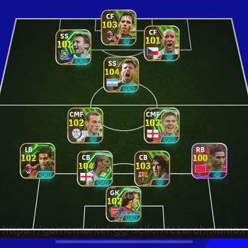 eFootball Accounts Legends & Iconic Players OVR 3173