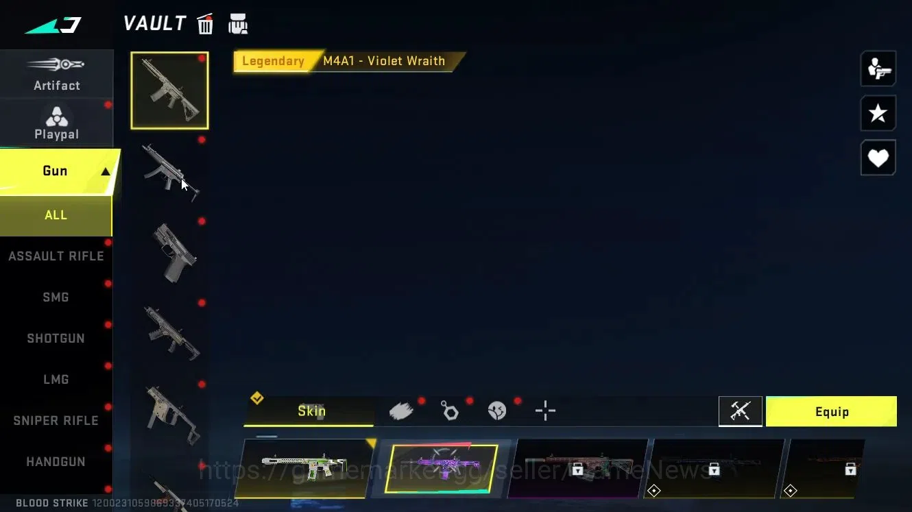 Blood Strike Accounts ASIA|2 ULTRA[ZERO-Nullblade,AUG-FlameFox]|2 LMT[Vi image 6
