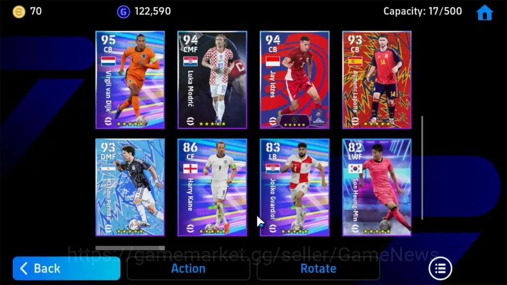 eFootball Accounts Android|BigTime K.Kvaratskhelia,Epic Gerrard,Andri image 12