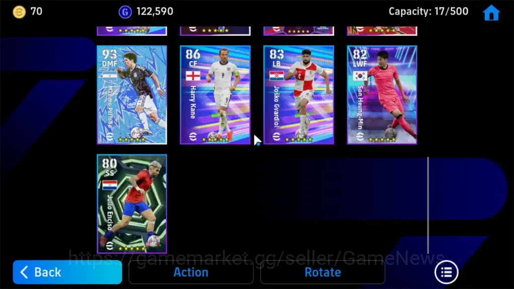 eFootball Accounts Android|BigTime K.Kvaratskhelia,Epic Gerrard,Andri image 13