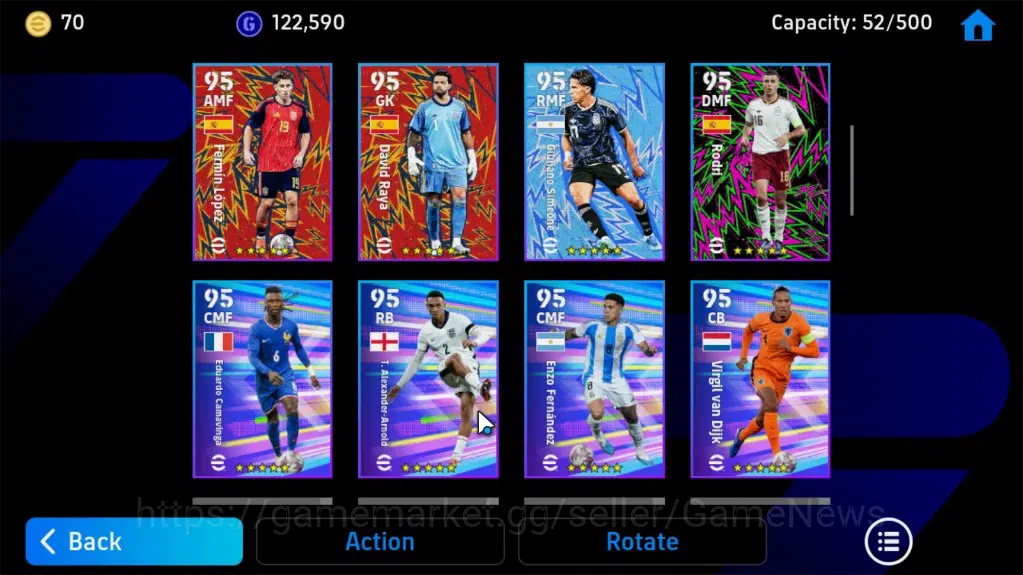 eFootball Accounts Android|BigTime K.Kvaratskhelia,Epic Gerrard,Andri image 6