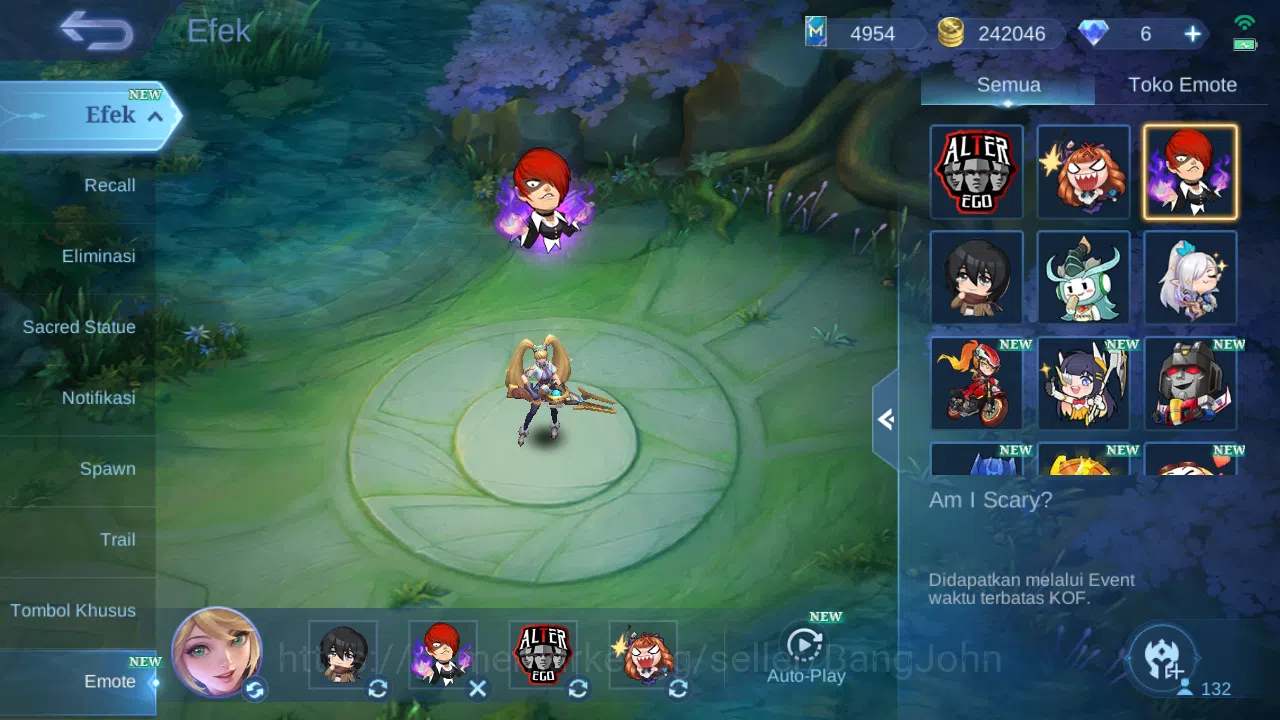 Mobile Legends: Bang Bang Accounts Hero 132 Skin 271 | legend Franco | Ducati Leomord image 13