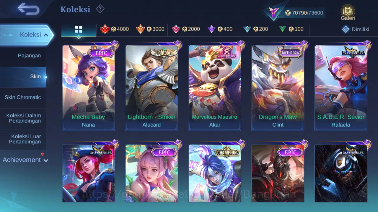 Mobile Legends: Bang Bang Accounts Hero 132 Skin 271 | legend Franco | Ducati Leomord image 5