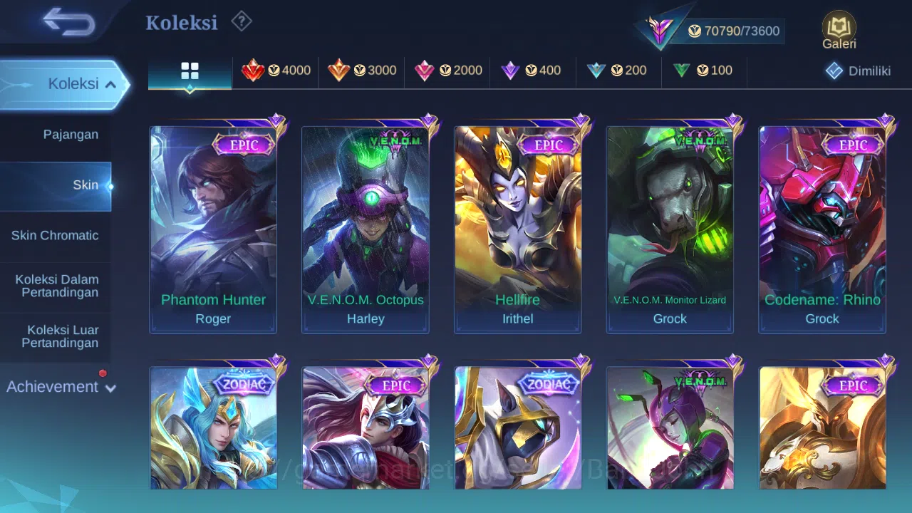Mobile Legends: Bang Bang Accounts Hero 132 Skin 271 | legend Franco | Ducati Leomord image 7