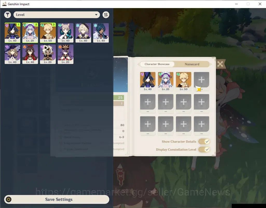 Genshin Impact Accounts ASIA|AR 25|2,3K Primo|1 Limited (Clorinda)  + 1 Ch image 2