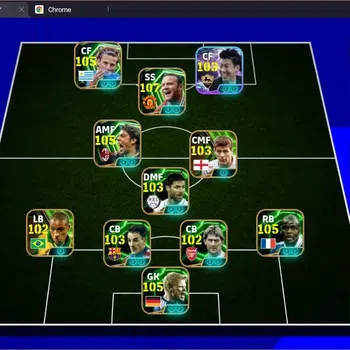 eFootball Accounts Legends & Iconic Players Mobile |PW 3222|Epic Batistuta,Neymar,Rooney,Forlan,Kahn, Etc|SHW