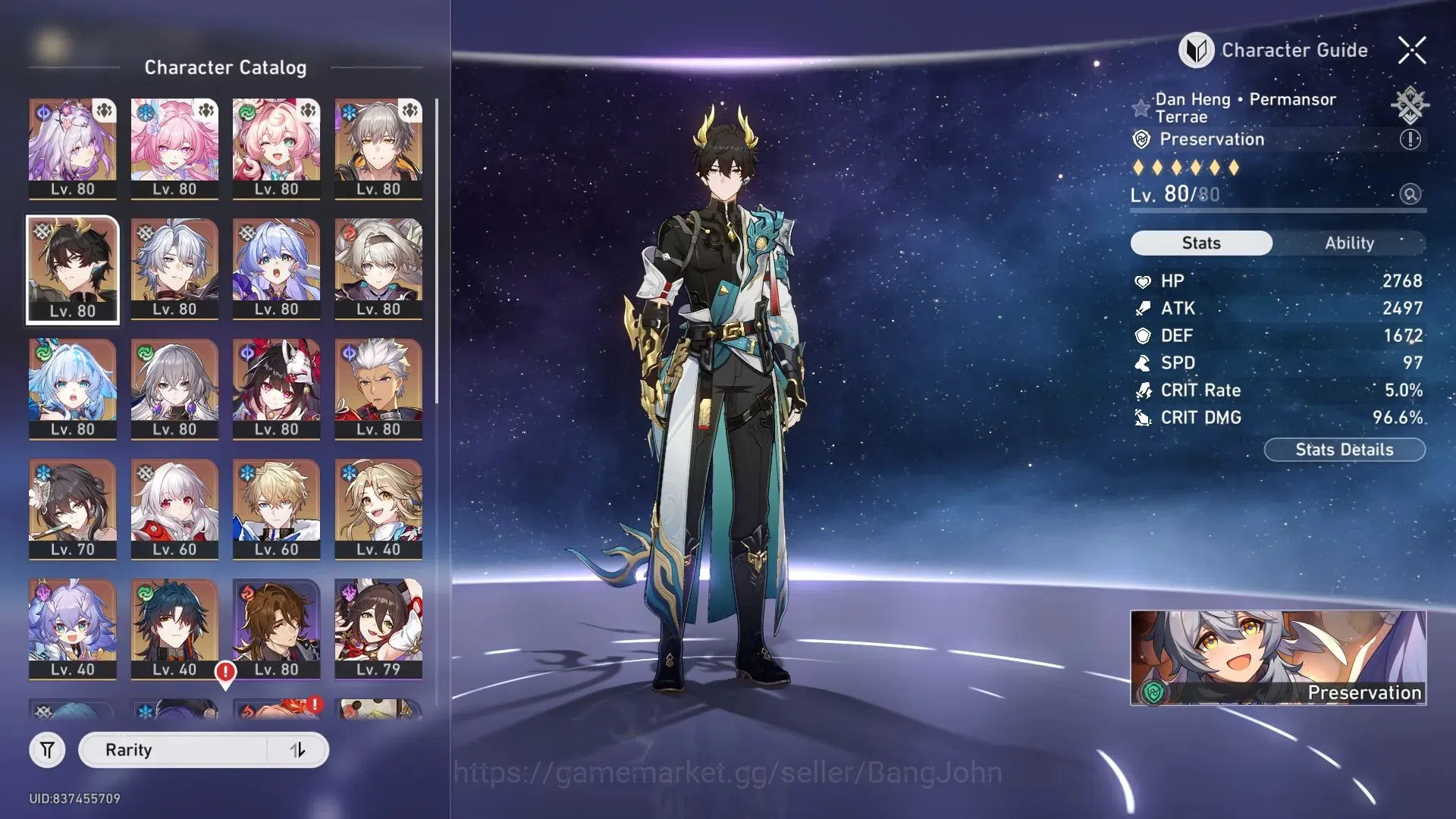 Honkai Star Rail Accounts ASIA| TL70 Max|11 Lim|Castorice L80 (208% CDmg)|Fi image 8