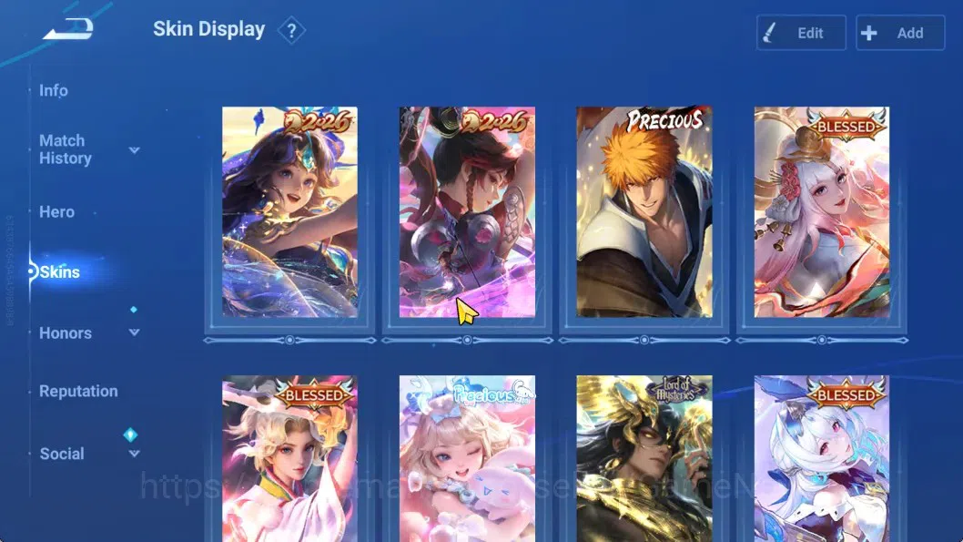 Honor of Kings Accounts Hero112 Skin286|2 Mythic(Diaochan,LuBu),2 Flawless image 4