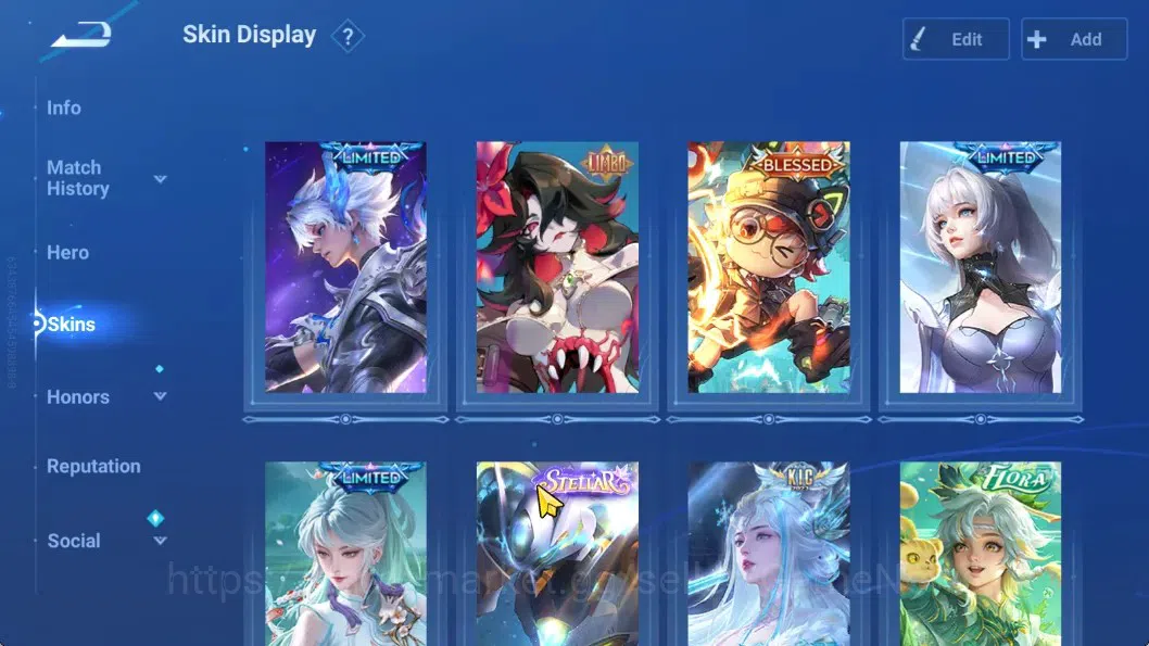 Honor of Kings Accounts Hero112 Skin286|2 Mythic(Diaochan,LuBu),2 Flawless image 5