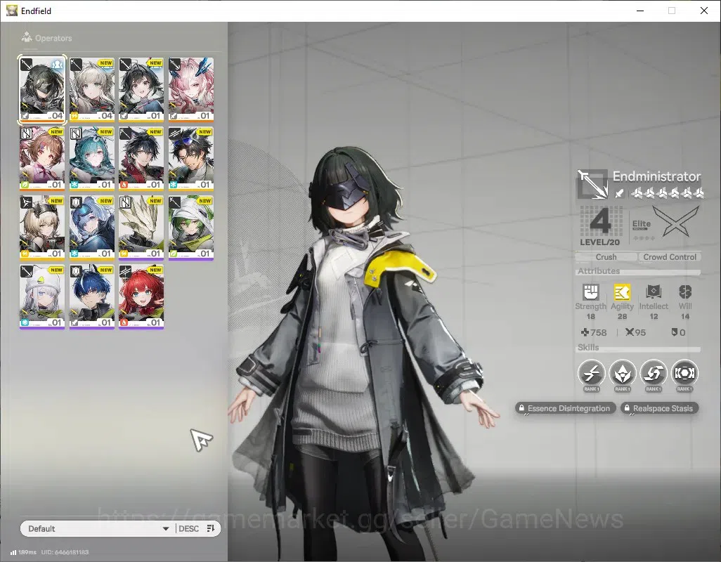 Arknights: Endfield Accounts NA/EU Starter Account | Mi Fu + Signature | Lv.2 | image 2