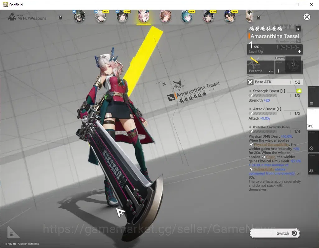 Arknights: Endfield Accounts NA/EU Starter Account | Mi Fu + Signature | Lv.2 | image 3