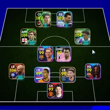 eFootball Accounts Legends & Iconic Players Android|Big Time Federico Dimarco 23 Jun'26|Epic Rui Costa,Paul Scholes,Daniele