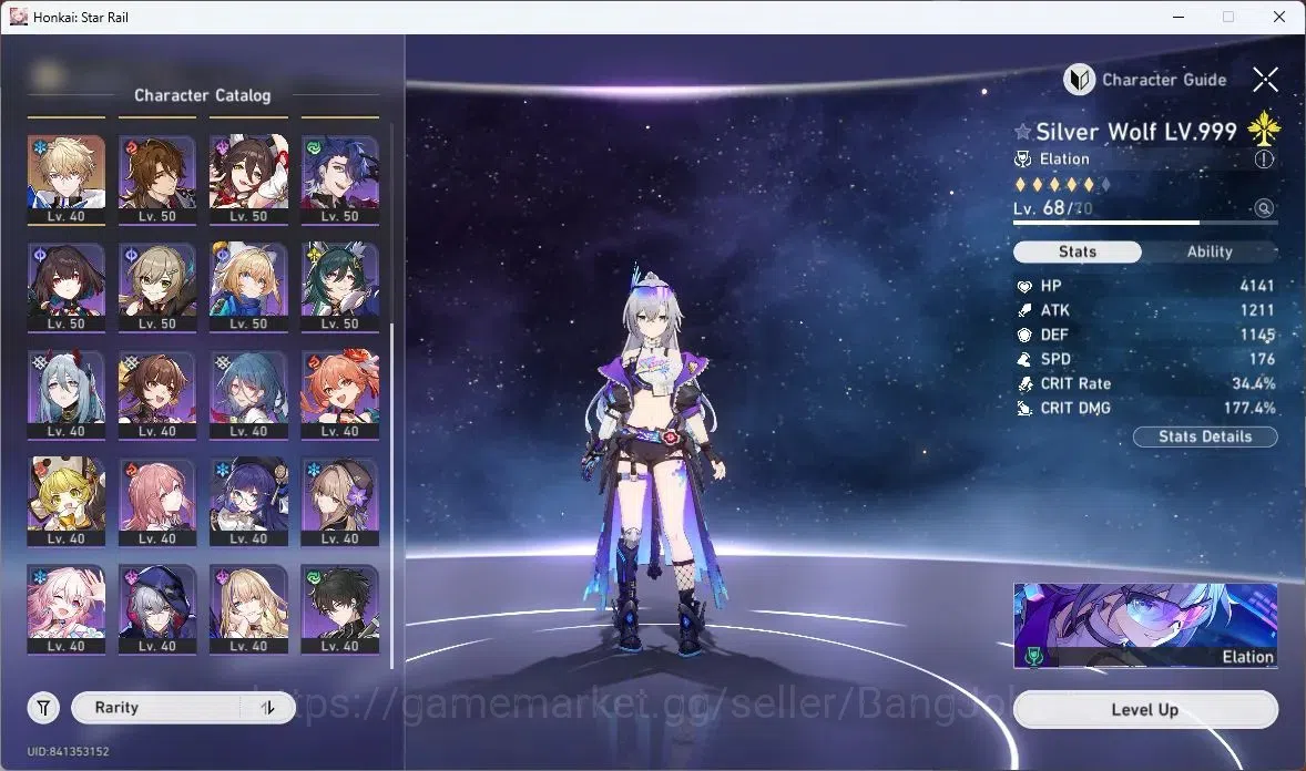 Honkai Star Rail Accounts ASIA | TL 58 | 11 LIMIT | SILVER WOLF | SPARXIE |  image 2