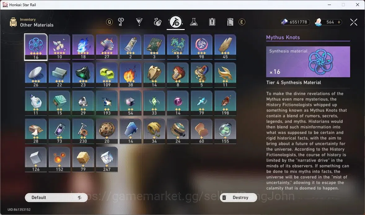Honkai Star Rail Accounts ASIA | TL 58 | 11 LIMIT | SILVER WOLF | SPARXIE |  image 9