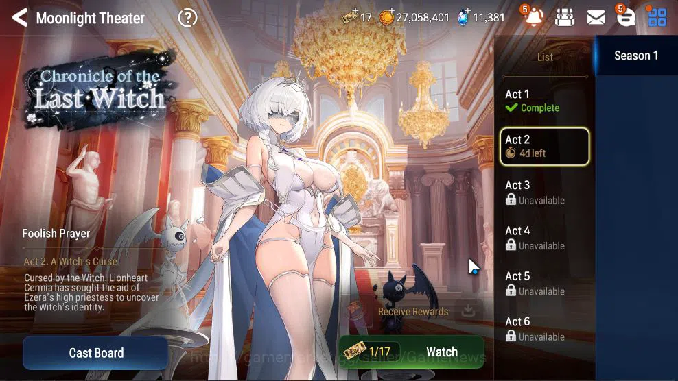 Epic Seven Accounts Mid-Tier GLOBAL Unverif|14 ML(Schol Nurse Yulha,Rhiana&Luc,LC Belona,Etc)+Ab Fumyr,Setsuka,Rinak|AUTO WB 15