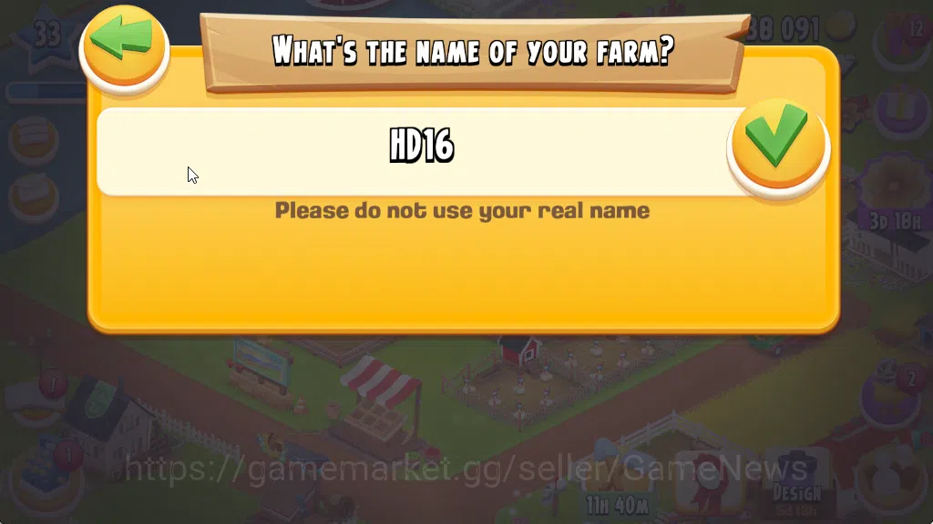 Hay Day Accounts Lvl 33 | Barn Storage 1100 - Silo Storage 550 | 38 image 14