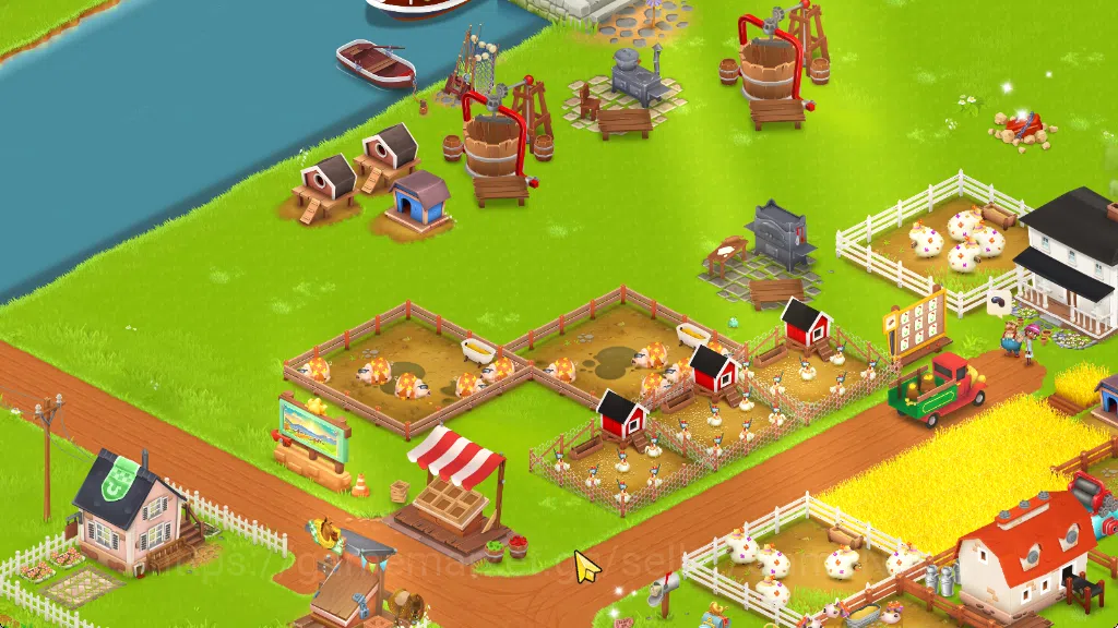 Hay Day Accounts Lvl 33 | Barn Storage 1100 - Silo Storage 550 | 38 image 5