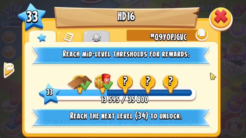 Hay Day Accounts Lvl 33 | Barn Storage 1100 - Silo Storage 550 | 38 image 6