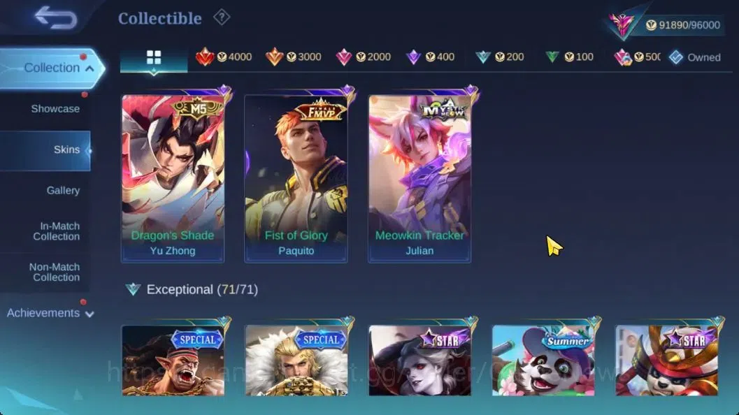 Mobile Legends: Bang Bang Accounts Hero 133|Skin 338|Recall TLPH|Legend Saber,KOF (Au image 15