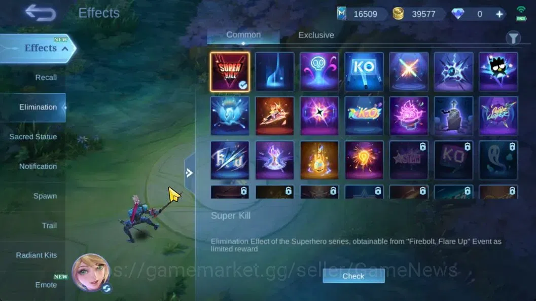 Mobile Legends: Bang Bang Accounts Hero 133|Skin 338|Recall TLPH|Legend Saber,KOF (Au image 18