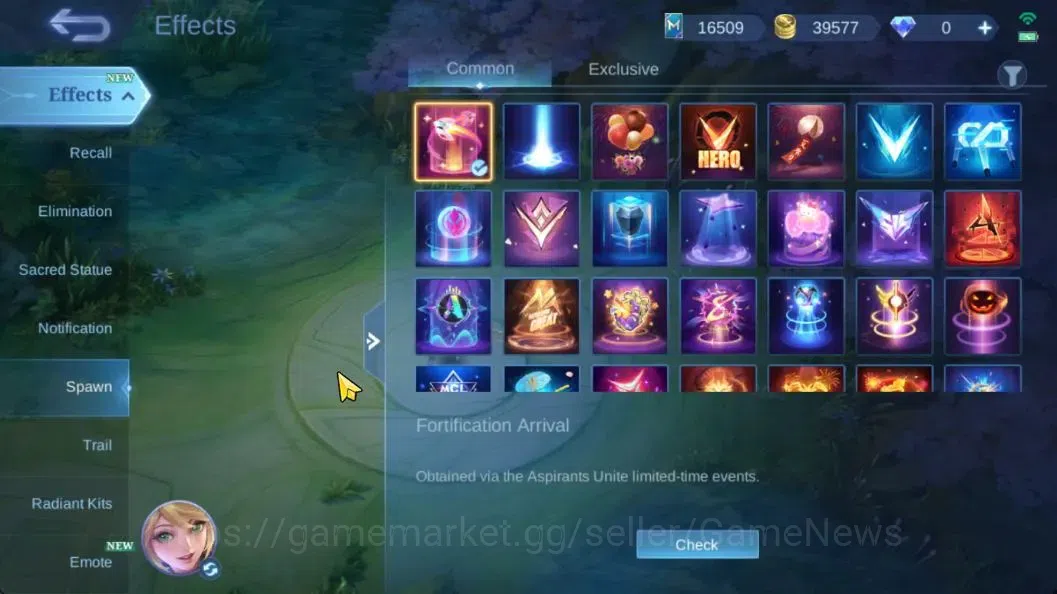 Mobile Legends: Bang Bang Accounts Hero 133|Skin 338|Recall TLPH|Legend Saber,KOF (Au image 20