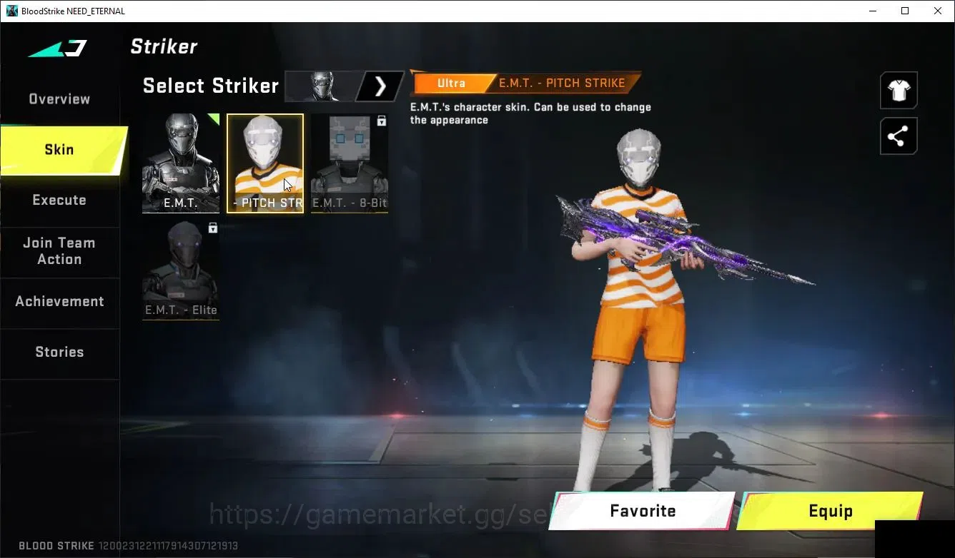 Blood Strike Accounts Collab Skin ASIA|ETERNAL KALA-Whisper+Collab ENZO-Kraken|8 ULTRA[Ran-DuskBorn,2 5