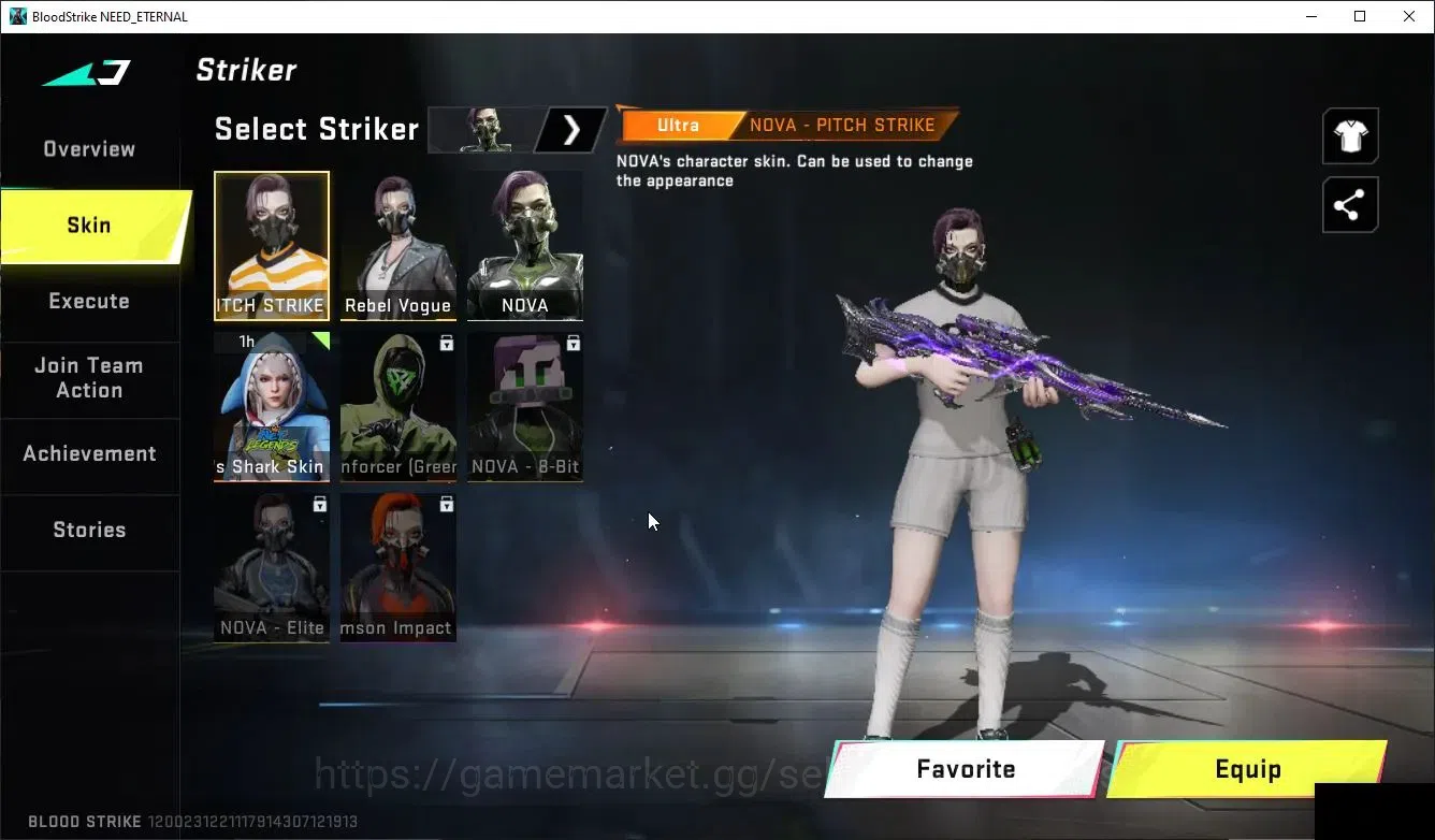 Blood Strike Accounts Collab Skin ASIA|ETERNAL KALA-Whisper+Collab ENZO-Kraken|8 ULTRA[Ran-DuskBorn,2 6