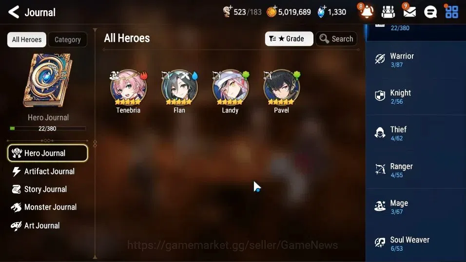 Epic Seven Accounts GLOBAL UnVerif|New Era|2 ML(Rhiana&Luciel,Lion Hea image 7
