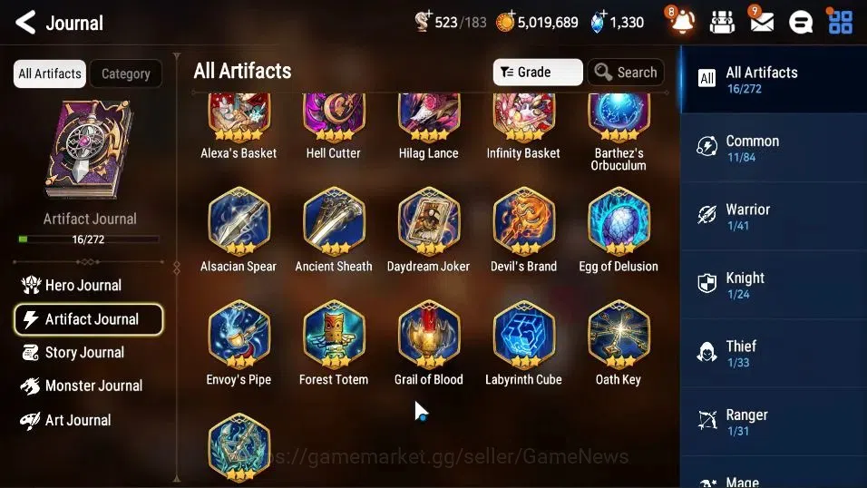 Epic Seven Accounts GLOBAL UnVerif|New Era|2 ML(Rhiana&Luciel,Lion Hea image 8