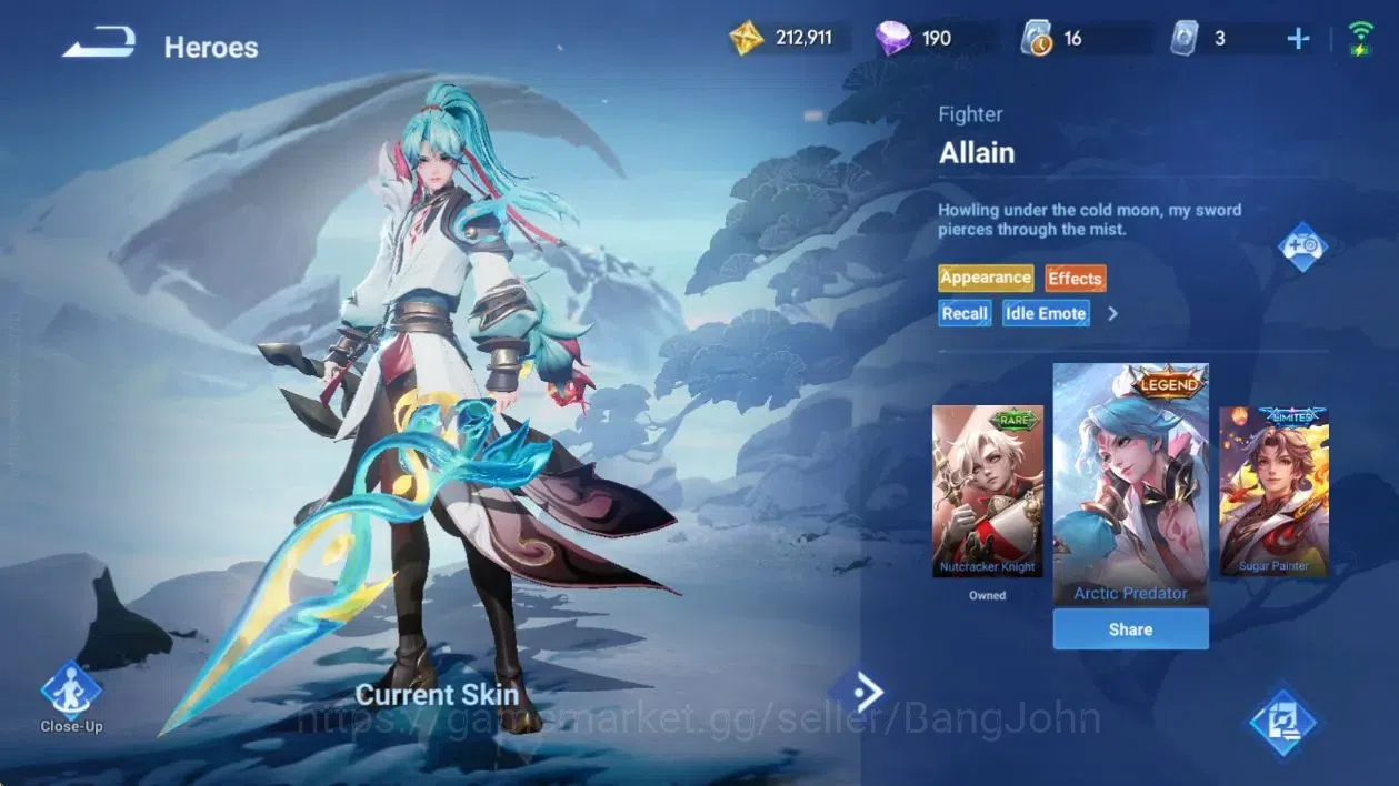 Honor of Kings Accounts Global | 112H 152S | Blessed Nakoruru, Saint Seiya image 5