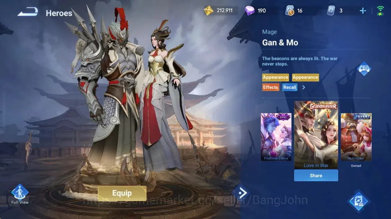 Honor of Kings Accounts Global | 112H 152S | Blessed Nakoruru, Saint Seiya image 7