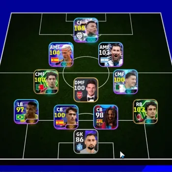 eFootball Accounts Legends & Iconic Players Android|Power 3012|Epic Massimo Oddo,Rui Costa|ShowTime Kylian Mbappe,Dani