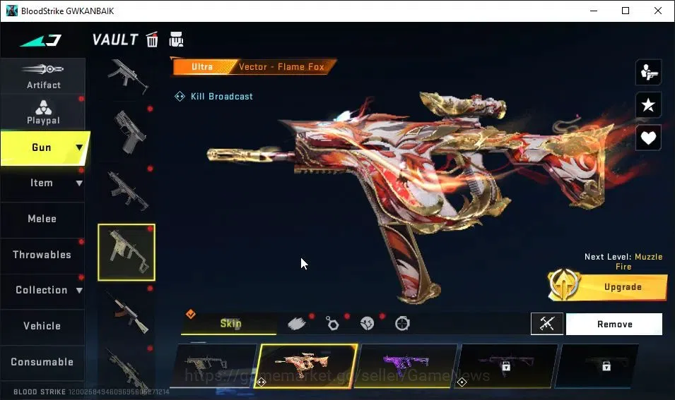Blood Strike Accounts ASIA|ETERNAL Uzi Lv3|Melee ULTRA Talon Knife|8 ULT image 18