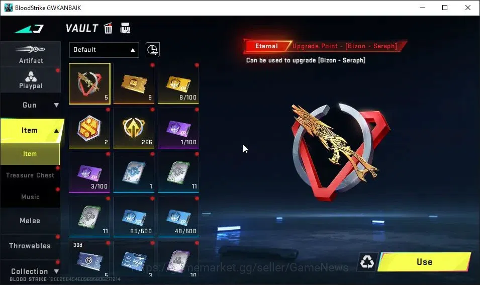 Blood Strike Accounts ASIA|ETERNAL Uzi Lv3|Melee ULTRA Talon Knife|8 ULT image 19