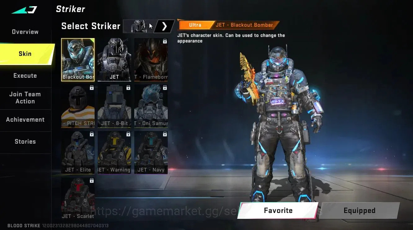 Blood Strike Accounts Collab Skin ASIA|ETERNAL MP5-Bloodrift Lv3|Collab AOT [ETHAN]+EVA [KATYA,SCAR]|8 6