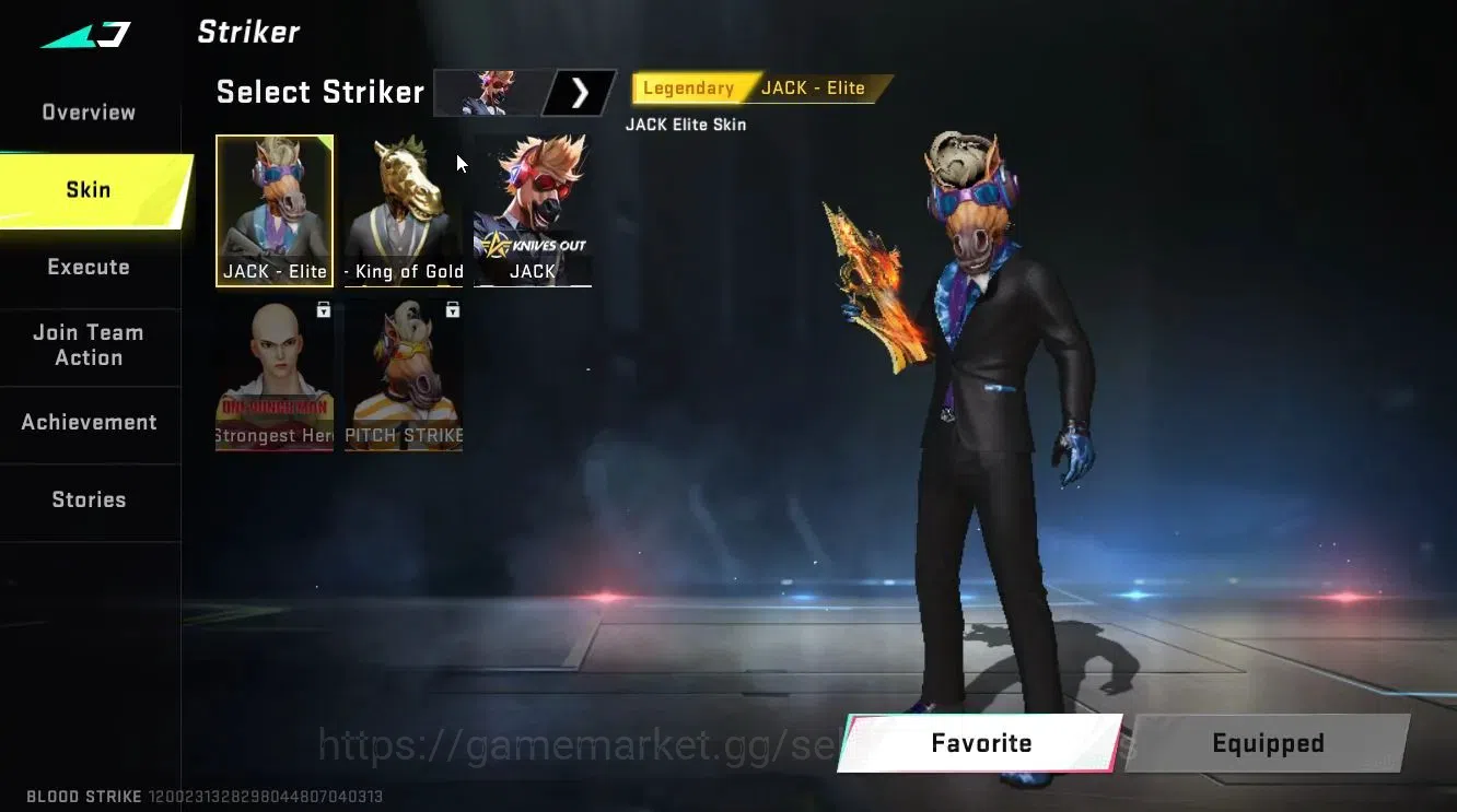 Blood Strike Accounts Collab Skin ASIA|ETERNAL MP5-Bloodrift Lv3|Collab AOT [ETHAN]+EVA [KATYA,SCAR]|8 7